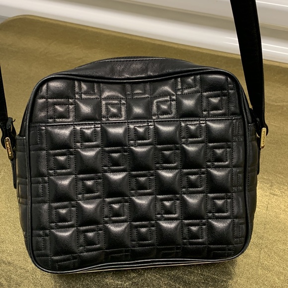 Renoma Paris Crossbody Women's Bag Black Faux Leather Adjustable Strap‎ Small - Picture 6 of 11